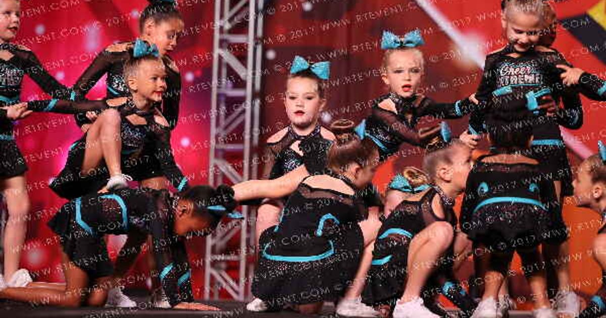 Cheer Extreme - Raleigh Tiny X Sharkies · Spirit Sports Battle at the Beach Myrtle Beach Nationals