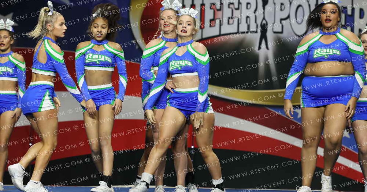 The Stingray All Stars lady rev · American Cheer Power Columbus Grand Nationals