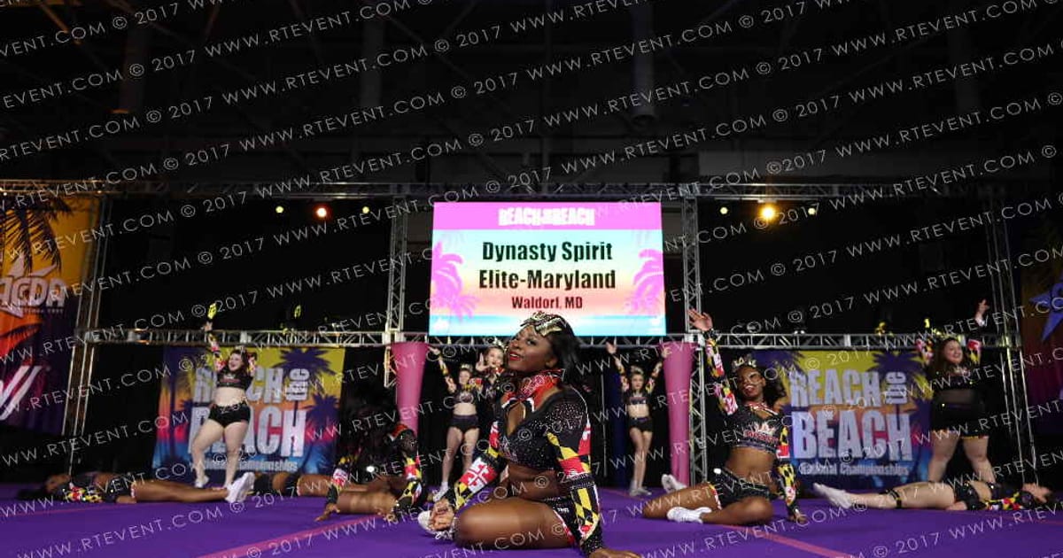 Dynasty Spirit Elite-Maryland RED OPS · ACDA Reach the Beach Ocean City Grand Nationals DIDII AllStar