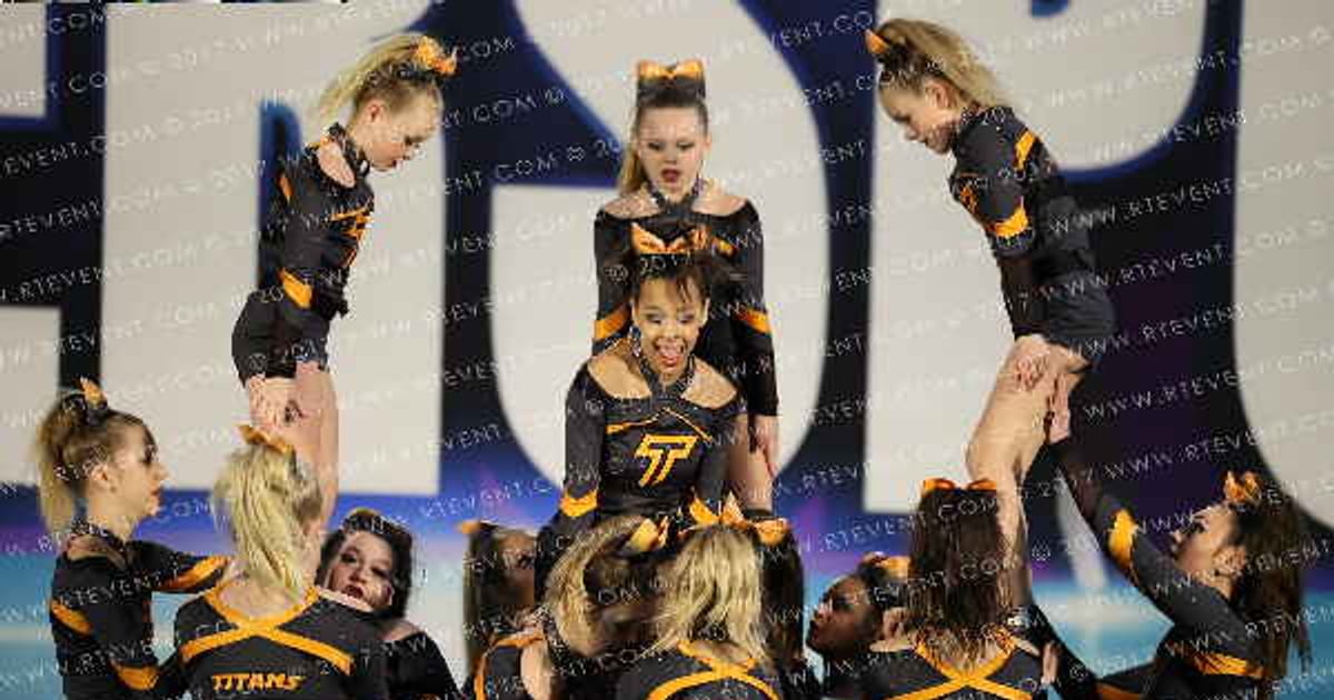 Allstar Titans Blaze · CHEERSPORT Chattanooga Classic DIDII