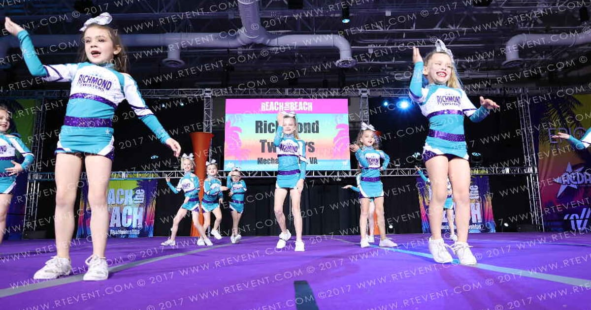 Richmond Twisters Tiny Breeze · ACDA Reach the Beach Ocean City Grand Nationals DIDII AllStar