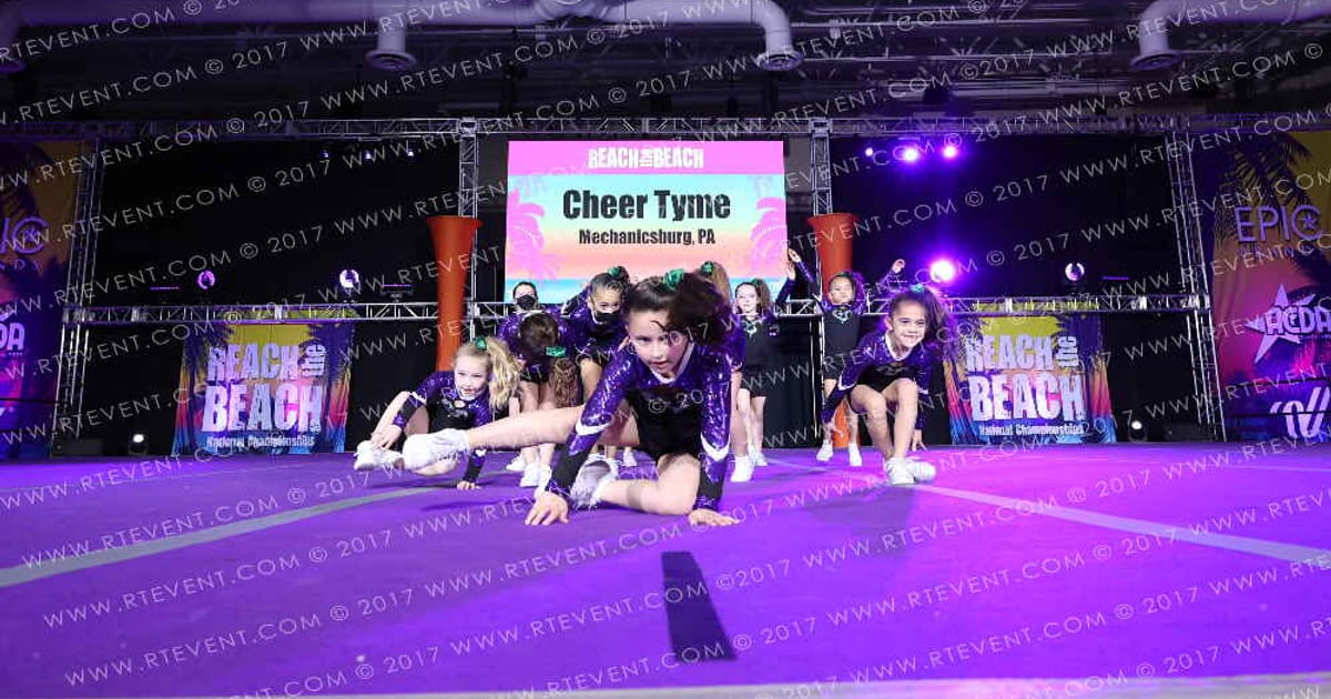 Cheer Tyme ClemenTinies · ACDA Reach the Beach Ocean City Grand Nationals DIDII AllStar