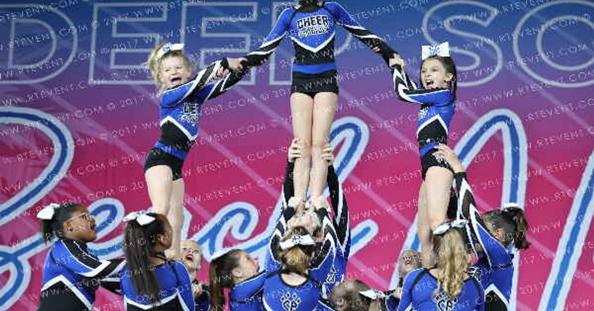 Cheer Athletics Pensacola Jelly Jags · Deep South Destin Beach Nationals