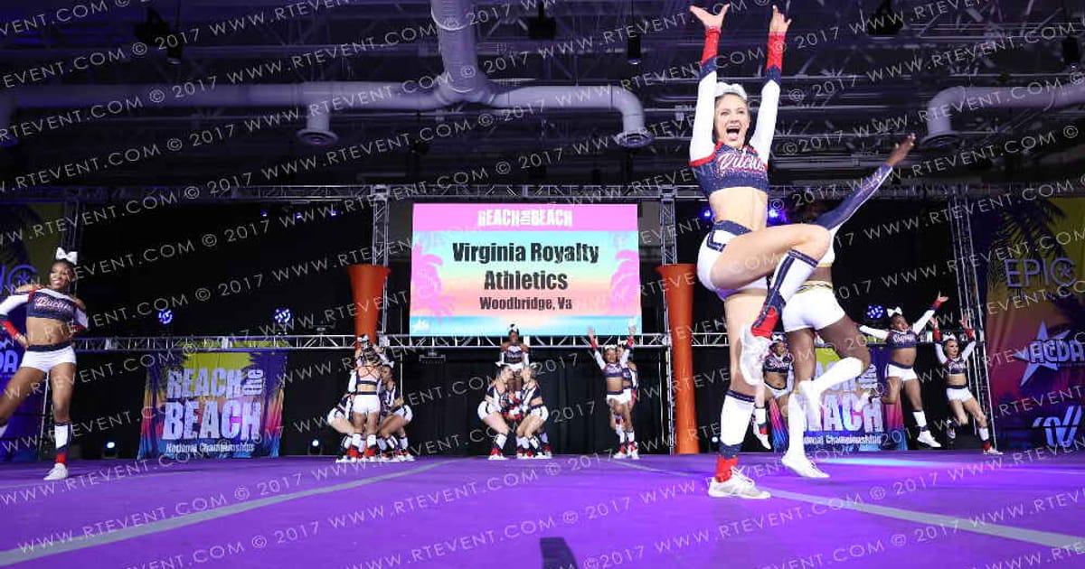 Virginia Royalty Athletics Duchess · ACDA Reach the Beach Ocean City Grand Nationals DIDII AllStar