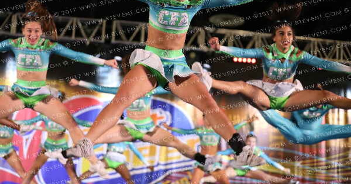 Cheer Force Allstars Ormond Infinity · All American