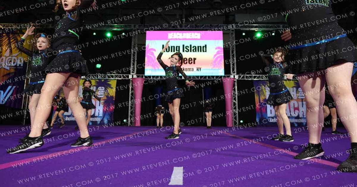 Long Island Cheer Shimmer · ACDA Reach the Beach Ocean City Grand Nationals DIDII AllStar