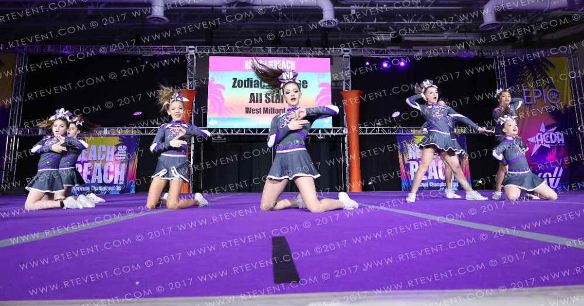 Zodiacs Extreme All Stars Sapphire · ACDA Reach the Beach Ocean City Grand Nationals DIDII AllStar