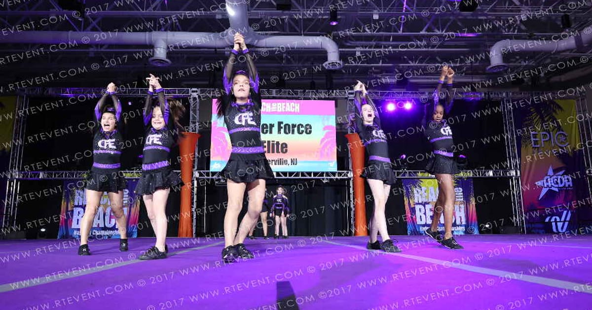 Cheer Force Elite Lady Rage · ACDA Reach the Beach Ocean City Grand Nationals DIDII AllStar