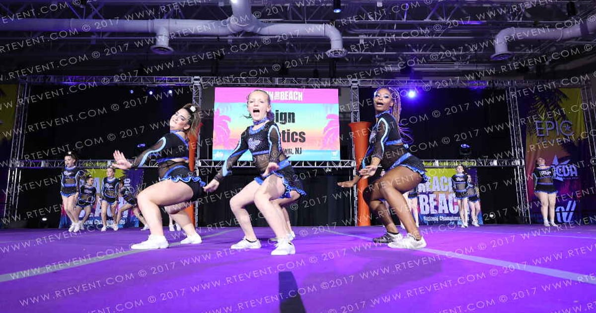 Reign Athletics Crystals · ACDA Reach the Beach Ocean City Grand Nationals DIDII AllStar
