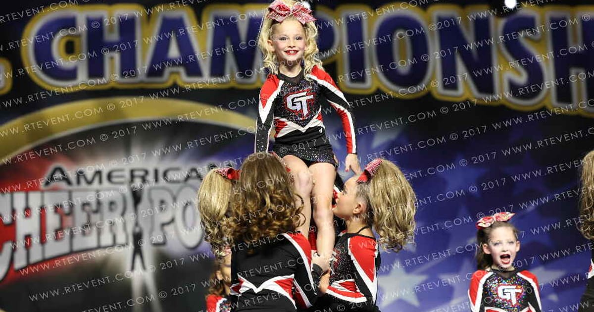 GymTyme All-Stars Lemon Drops · American Cheer Power Columbus Grand Nationals