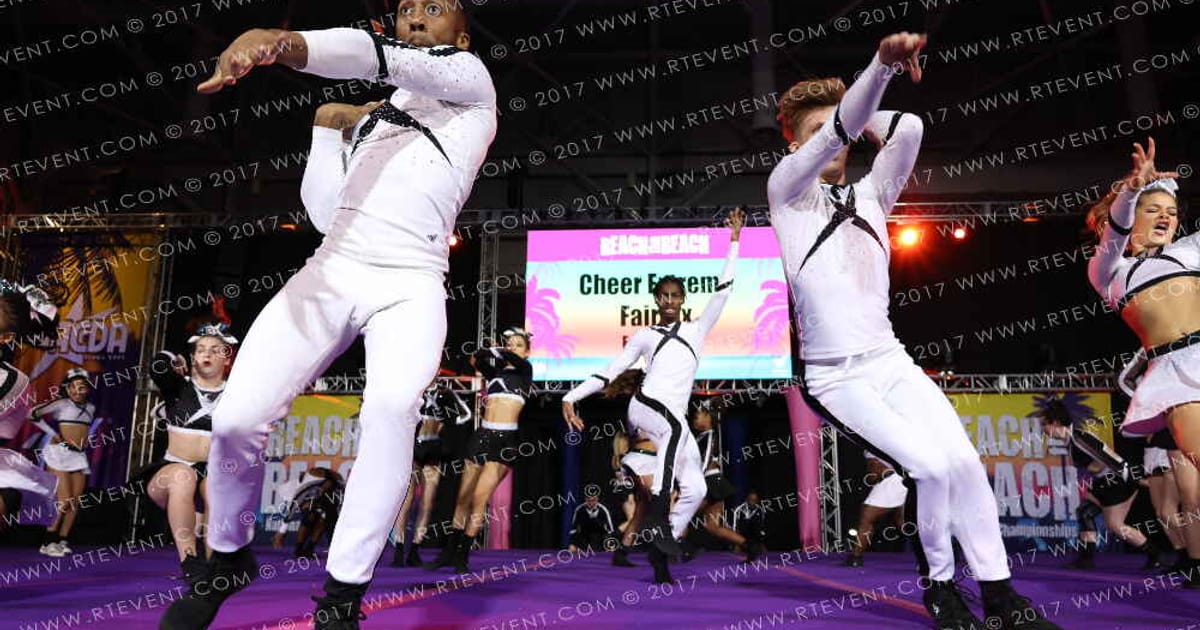 Cheer Extreme Fairfax Bionic-X · ACDA Reach the Beach Ocean City Grand Nationals DIDII AllStar