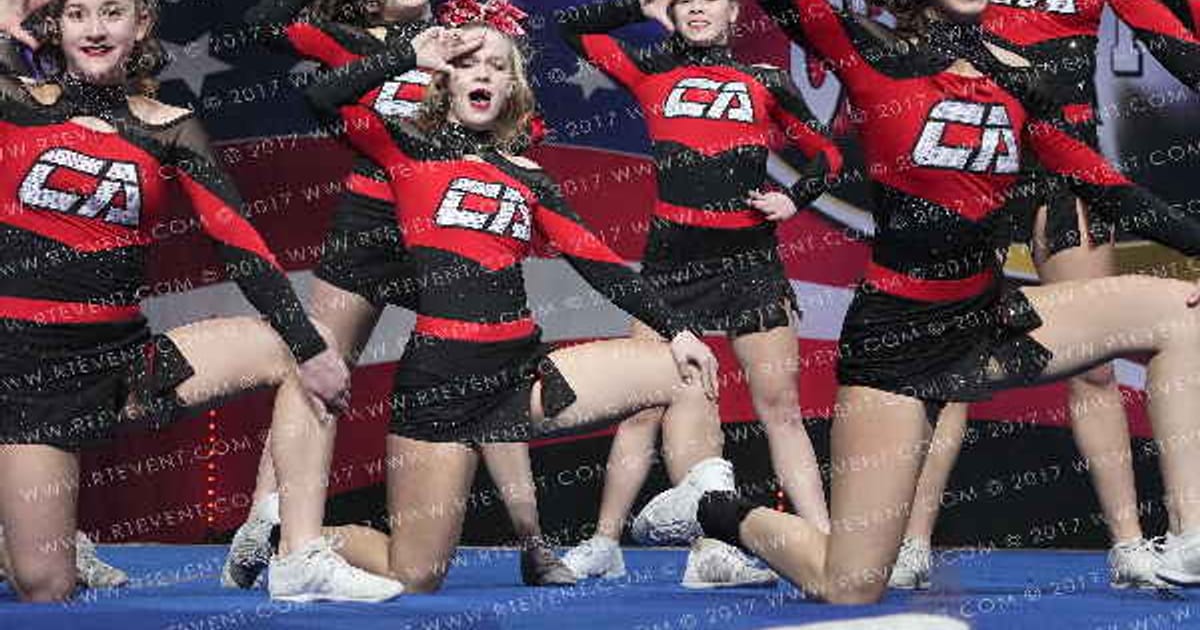 Core Athletix Red · American Cheer Power Columbus Grand Nationals