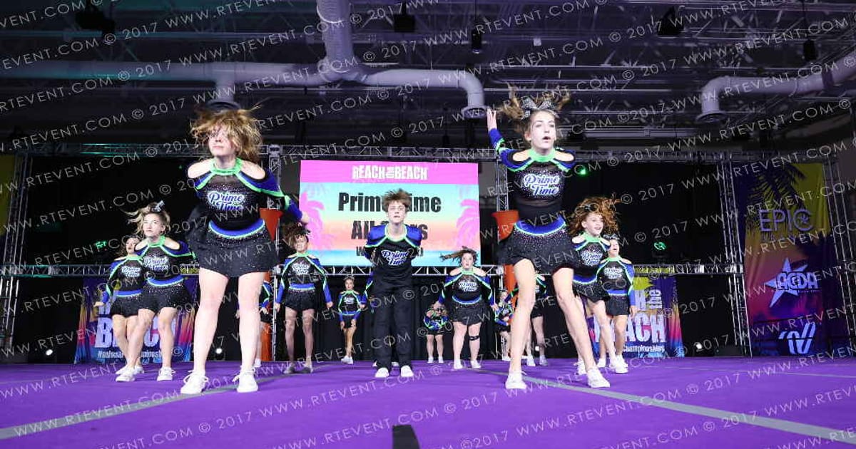 Prime Time All Stars Junior Lime · ACDA Reach the Beach Ocean City Grand Nationals DIDII AllStar