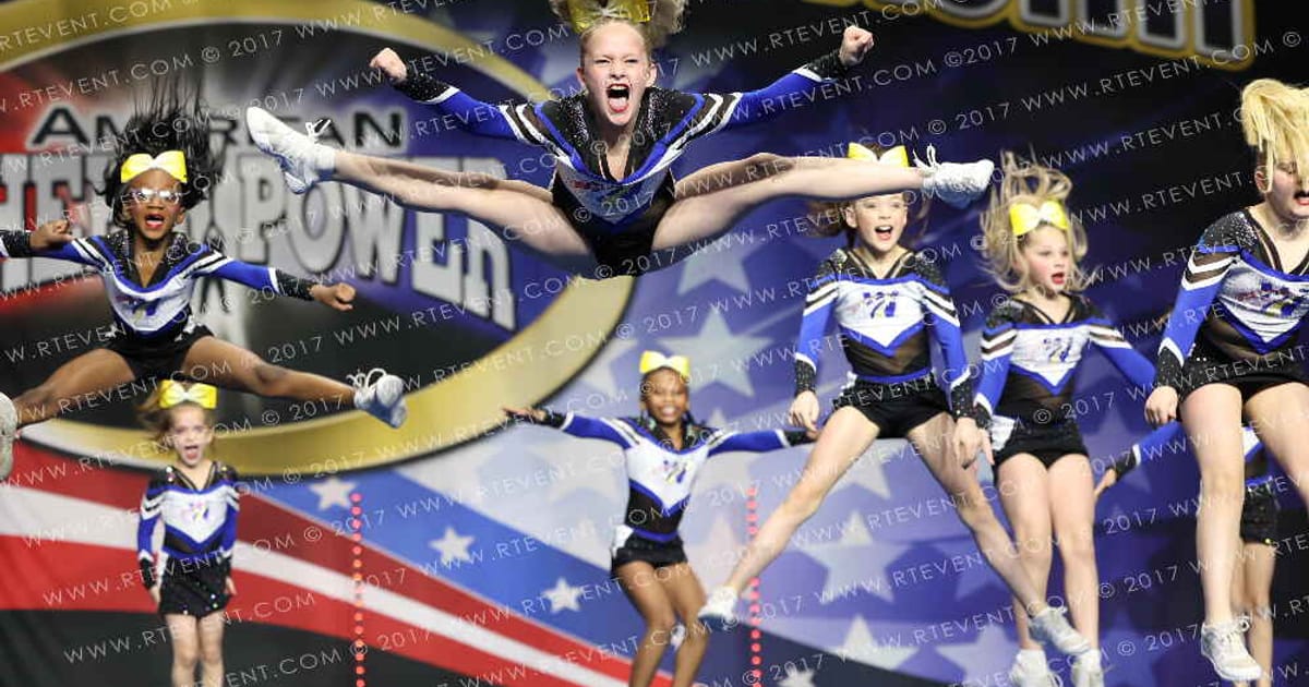World Elite Glam Girls · American Cheer Power Columbus Grand Nationals