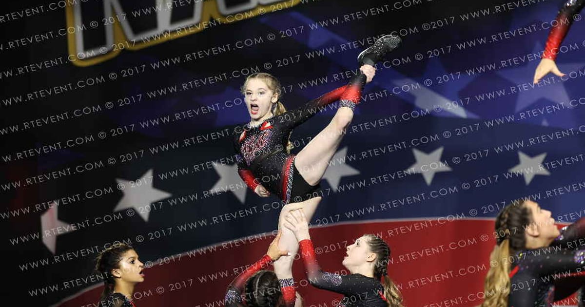 Elite Heat All-Stars Red Hot · American Cheer Power Columbus Grand Nationals