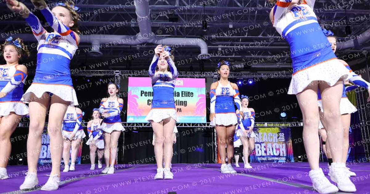 Pennsylvania Elite Cheerleading Incredibles · ACDA Reach the Beach Ocean City Grand Nationals DIDII AllStar