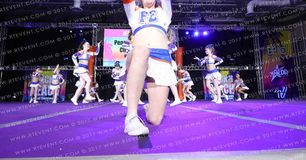 Pennsylvania Elite Cheerleading Avengers · ACDA Reach the Beach Ocean City Grand Nationals DIDII AllStar