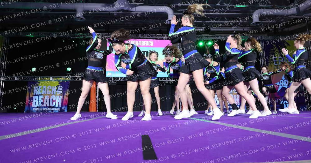 Prime Time All Stars Senior Black · ACDA Reach the Beach Ocean City Grand Nationals DIDII AllStar