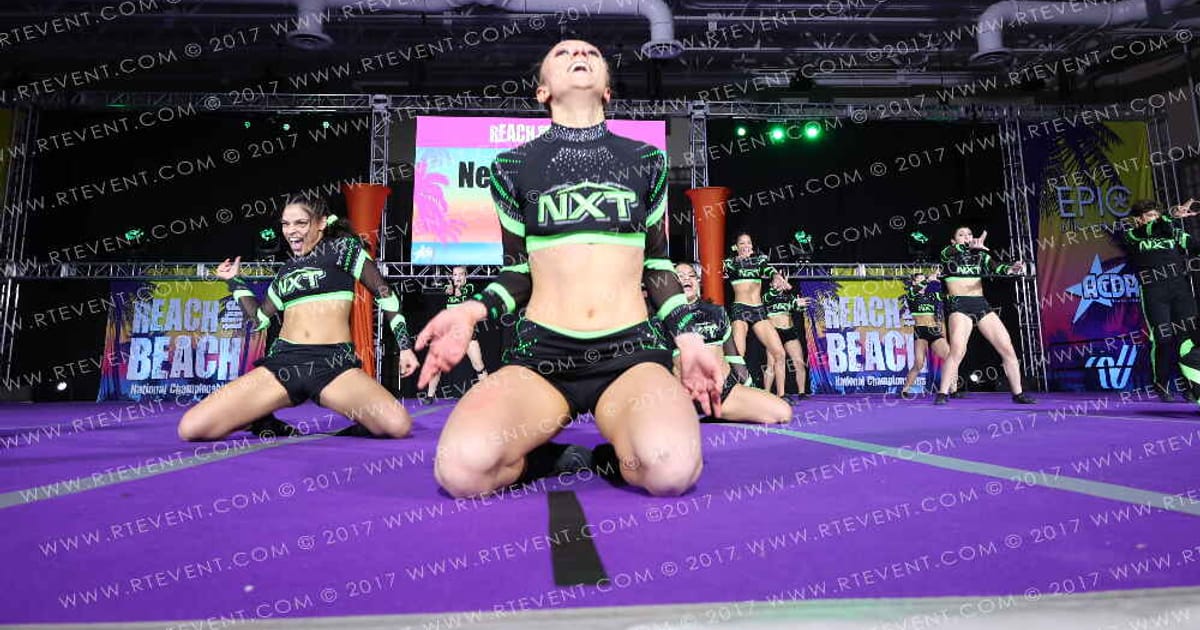 Next Level All Stars Fury · ACDA Reach the Beach Ocean City Grand Nationals DIDII AllStar