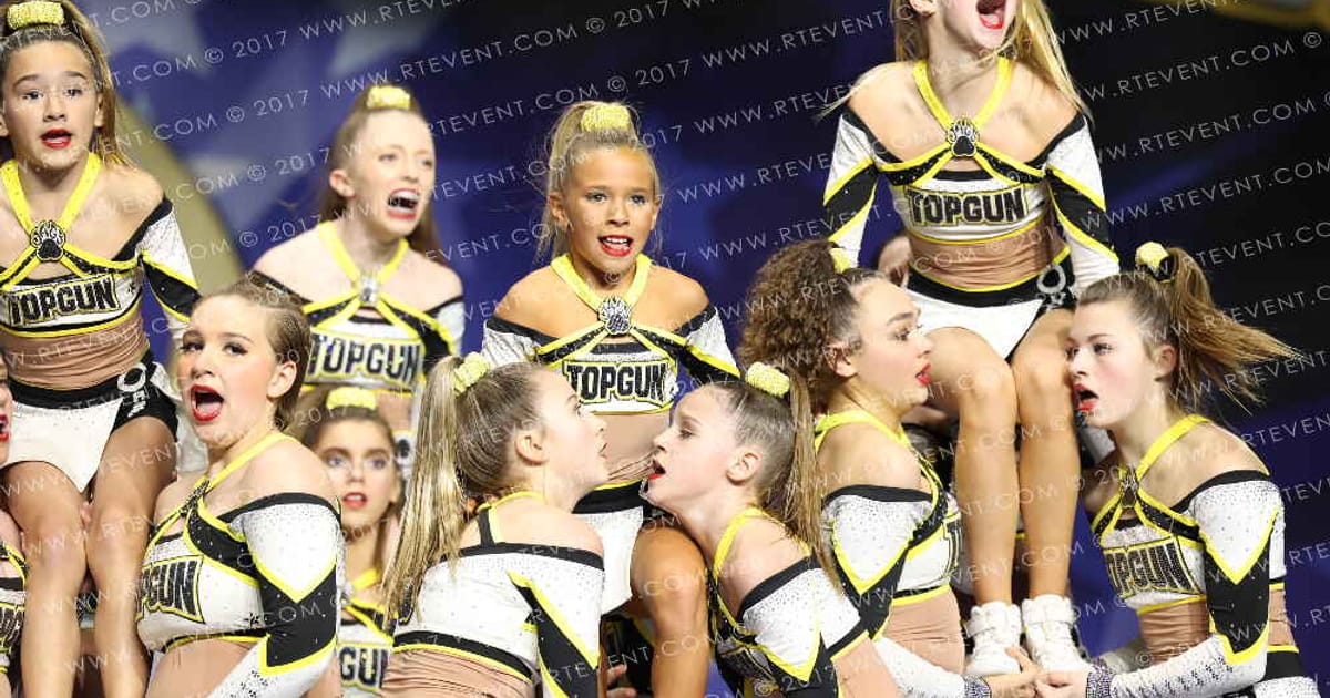 Top Gun All Stars Rubies · American Cheer Power Columbus Grand Nationals
