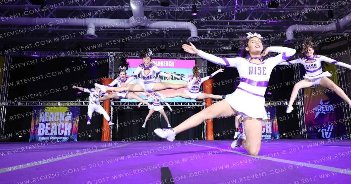 RISE Athletics Journey · ACDA Reach the Beach Ocean City Grand Nationals DIDII AllStar
