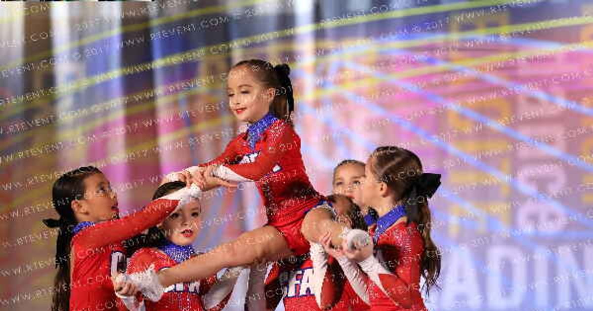 Cheer Florida All Stars Mini Warriors · All American