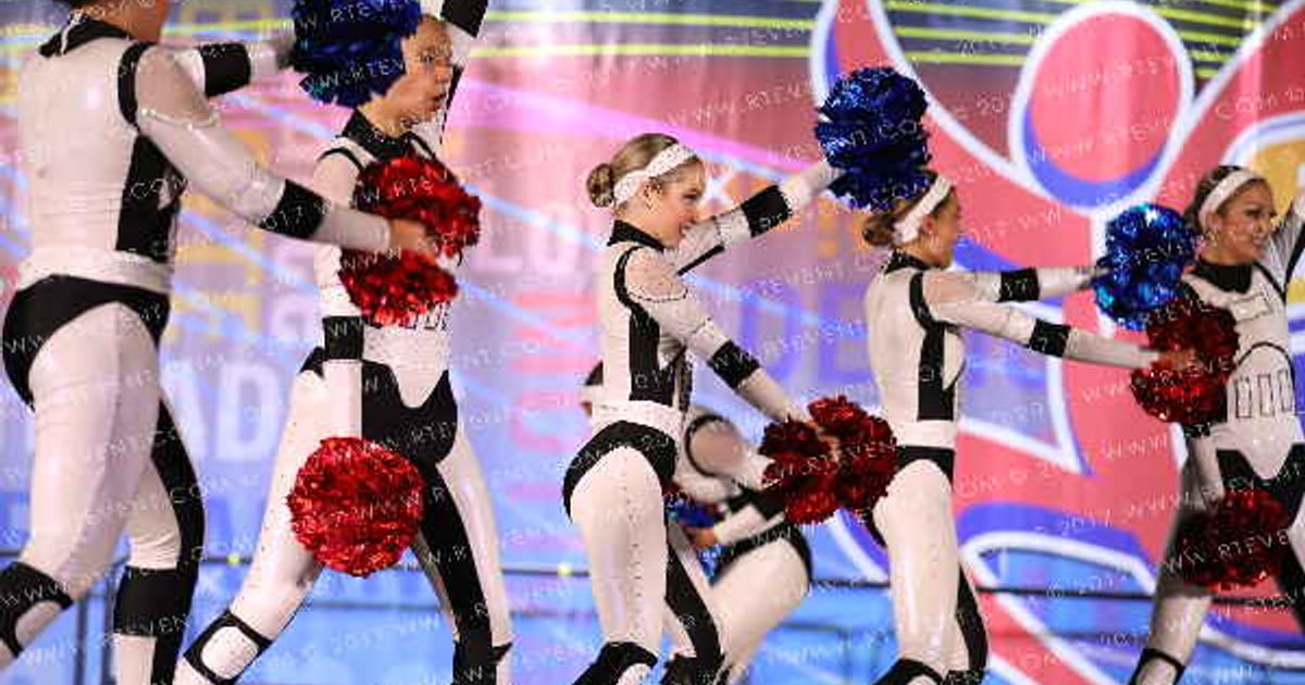Dance Mania Senior Pom Small · All American