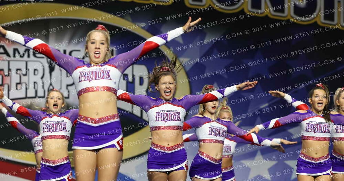 Pittsburgh Pride All Stars Purple Reign · American Cheer Power Columbus Grand Nationals