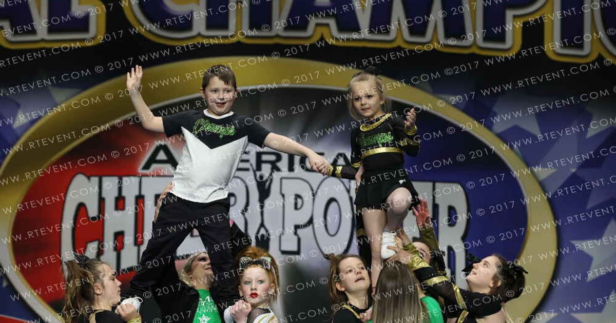Champs Central Lucky Charms · American Cheer Power Columbus Grand Nationals