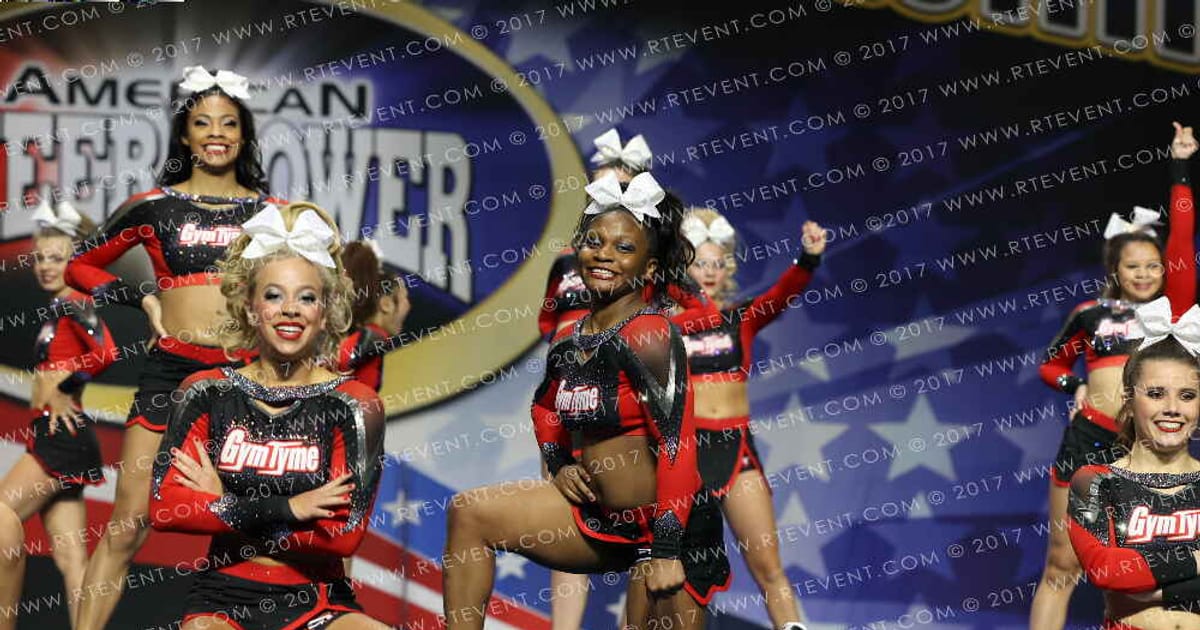 GymTyme All-Stars Rouge · American Cheer Power Columbus Grand Nationals