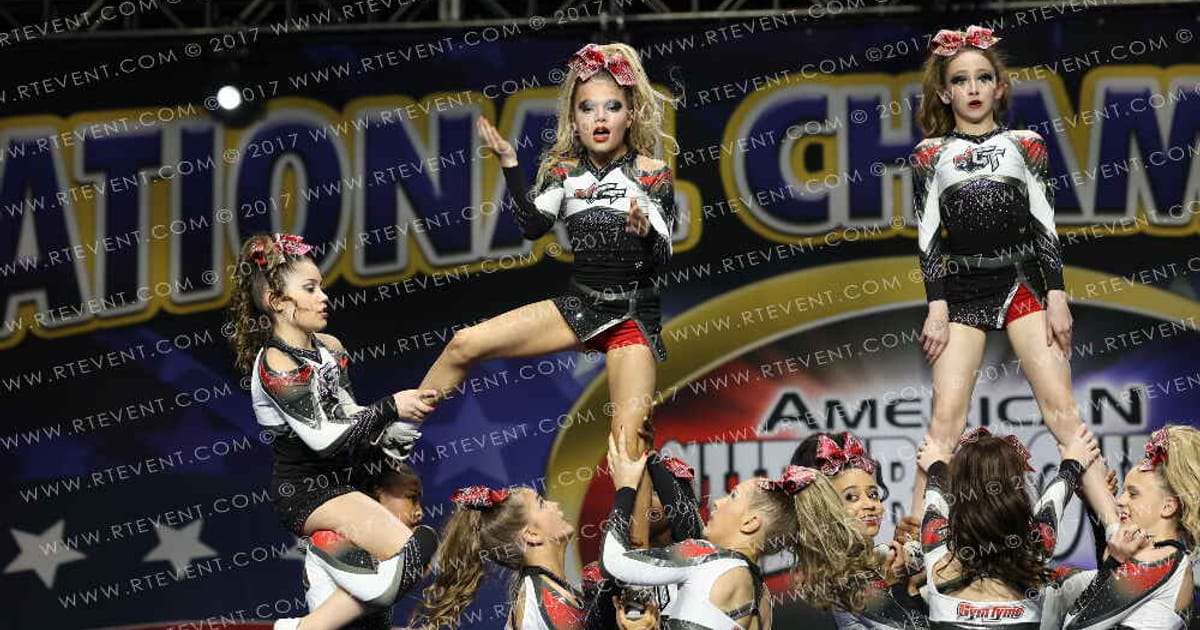 GymTyme All-Stars Heart · American Cheer Power Columbus Grand Nationals