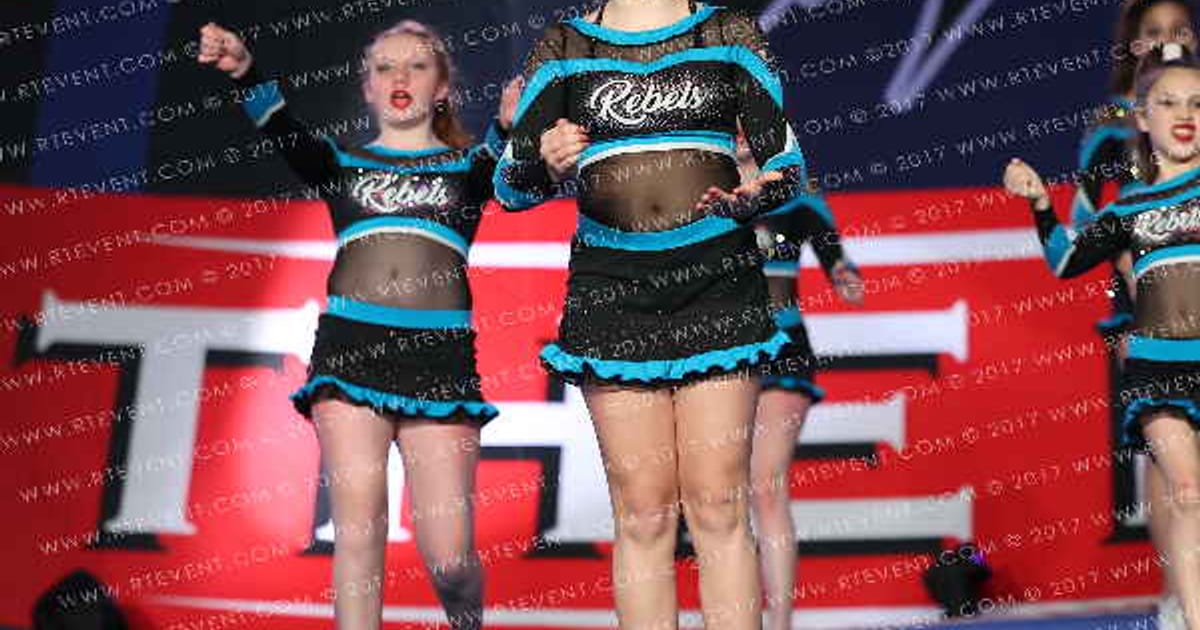 Rebels Elite Cheer Shady Ladies · The Finale