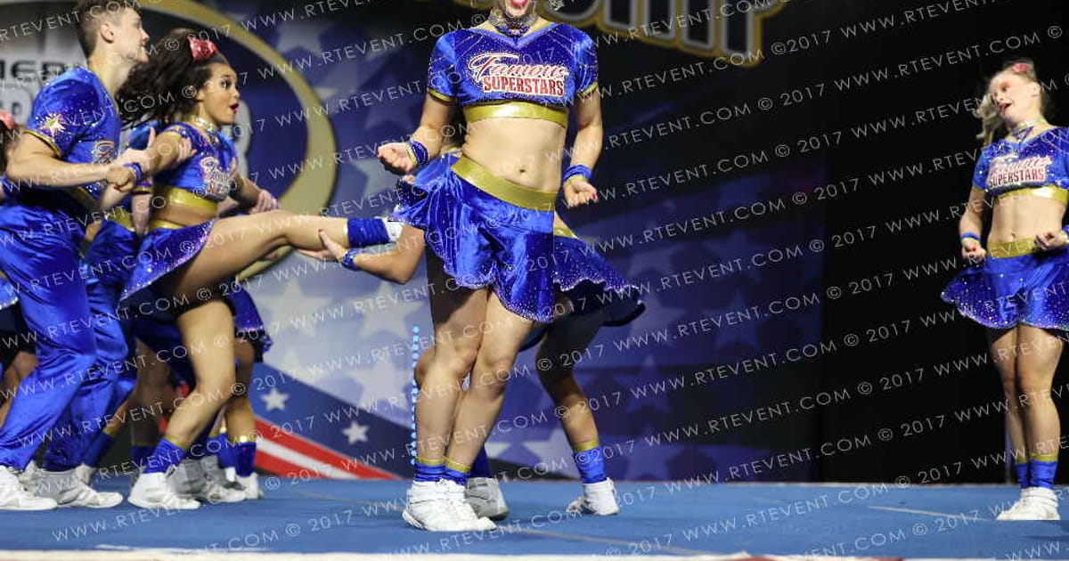 Famous Superstars GOLD · American Cheer Power Columbus Grand Nationals