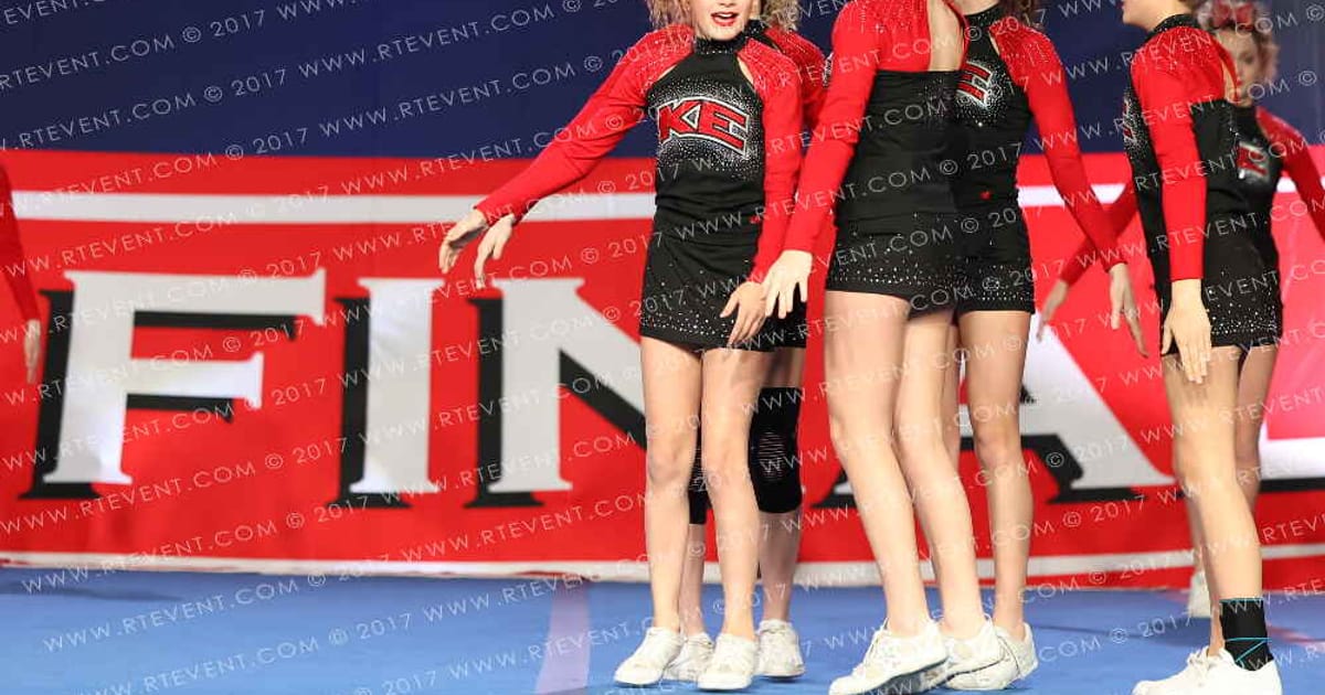 Kingsway Elite Rec Cheer Starburts · The Finale