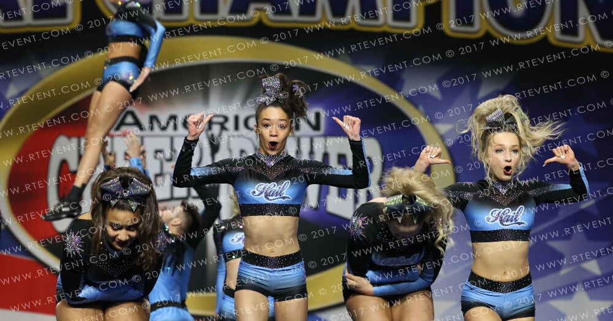 Fire and Ice Allstars Hail · American Cheer Power Columbus Grand Nationals