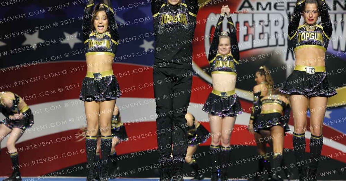 Top Gun All Stars Royal Jags · American Cheer Power Columbus Grand Nationals
