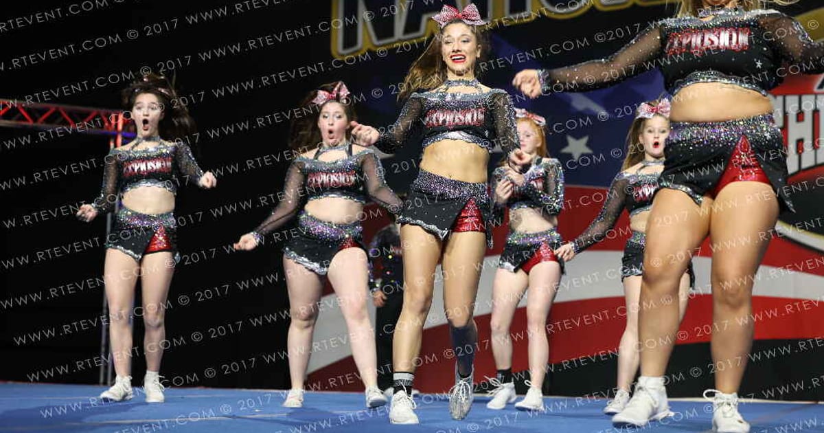 Ohio Cheer Explosion Fusion · American Cheer Power Columbus Grand Nationals