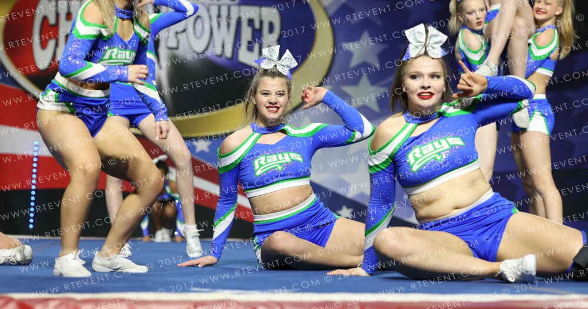The Stingray All Stars Bombshells · American Cheer Power Columbus Grand Nationals