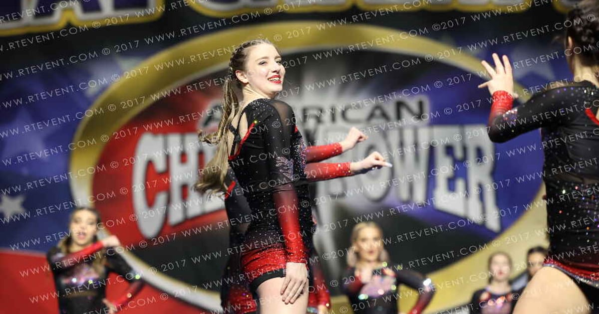 Elite Heat All-Stars Rose Gold · American Cheer Power Columbus Grand Nationals