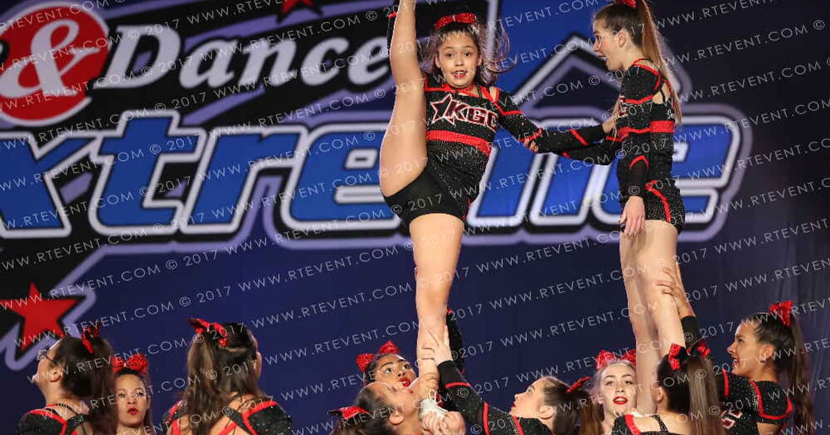 KGC Cheer Senior Black · The Finale