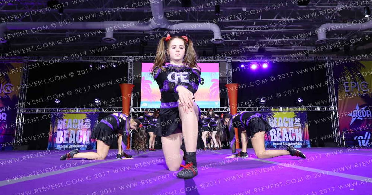 Cheer Force Elite Queen of Hearts · ACDA Reach the Beach Ocean City Grand Nationals DIDII AllStar