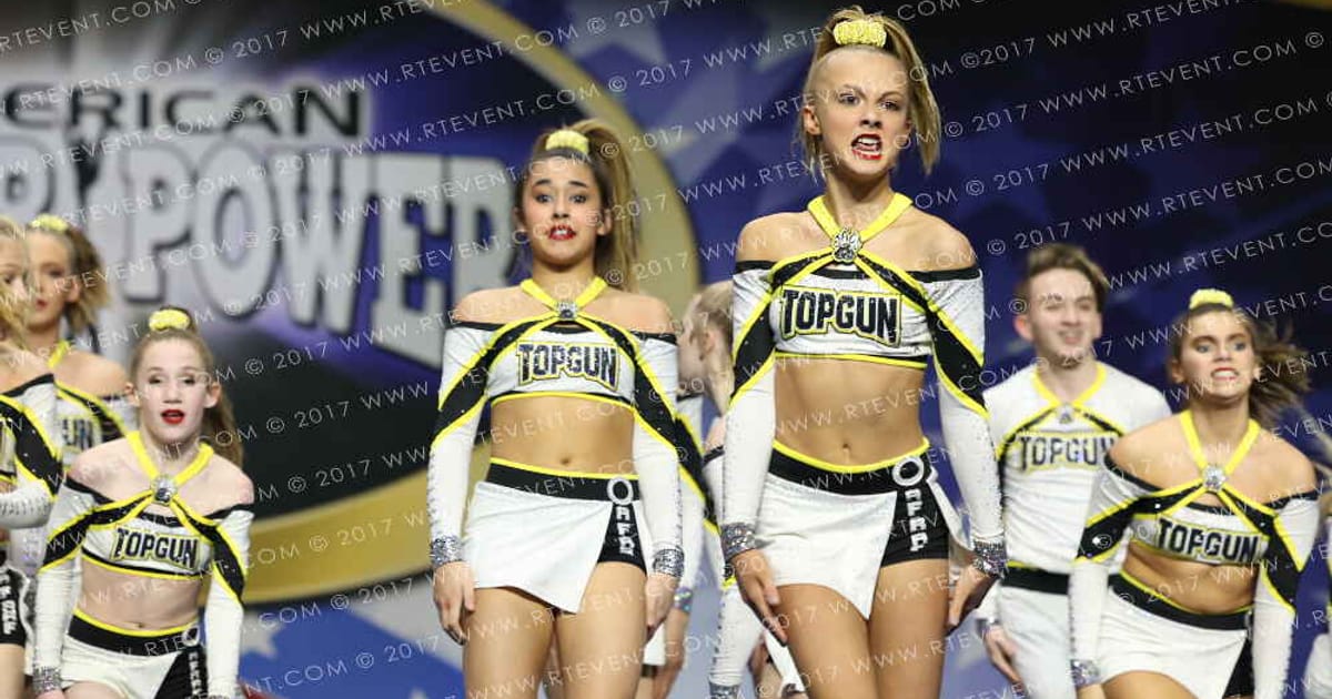 Top Gun All Stars Monarchs · American Cheer Power Columbus Grand Nationals