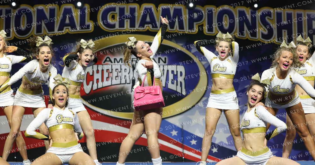HCA Gems Legally Pink · American Cheer Power Columbus Grand Nationals