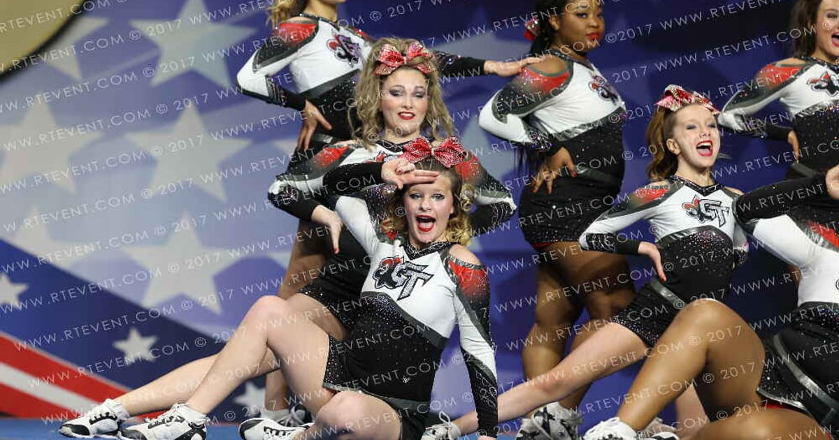 GymTyme All-Stars Blackout · American Cheer Power Columbus Grand Nationals
