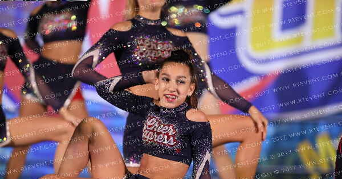 Cheer Express Allstars Senior Heat · All American
