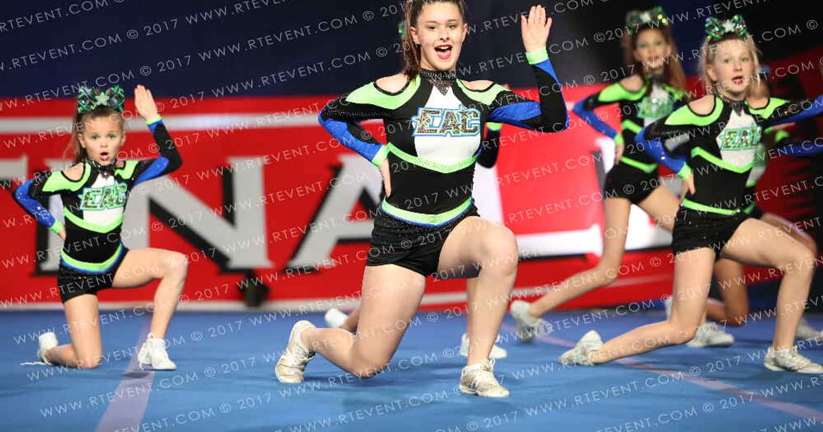Elite Athletic Cheer Lime Ladies · The Finale