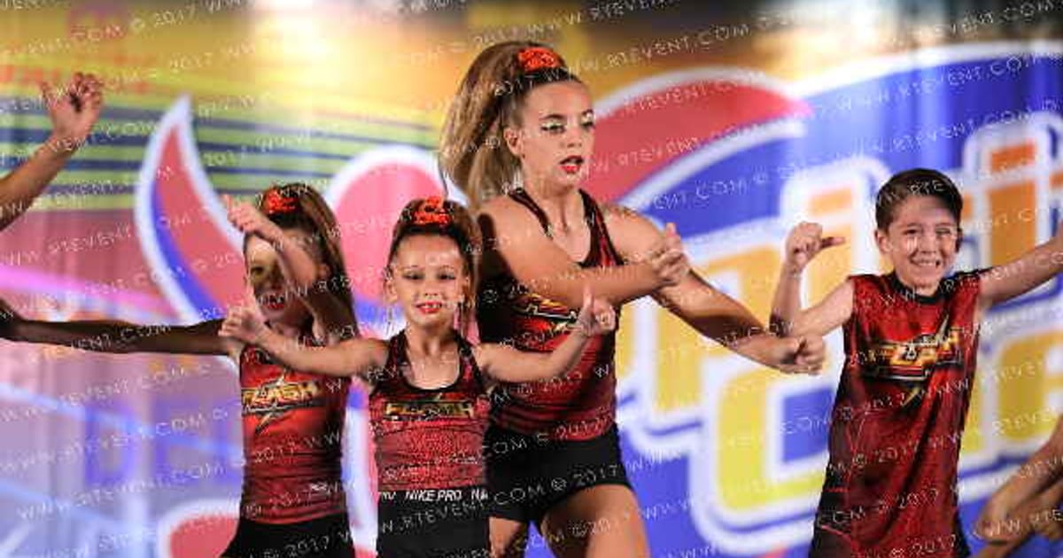 Fire Cheer Allstars Flash · All American