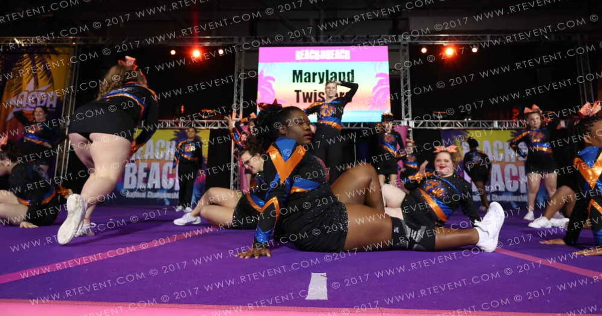Maryland Twisters Eye of the Storm · ACDA Reach the Beach Ocean City Grand Nationals DIDII AllStar