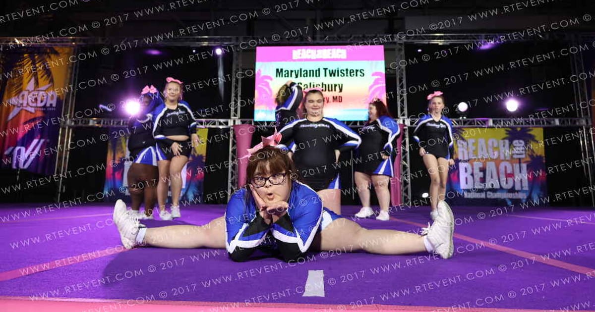 Maryland Twisters Salisbury Shooting Stars · ACDA Reach the Beach Ocean City Grand Nationals DIDII AllStar