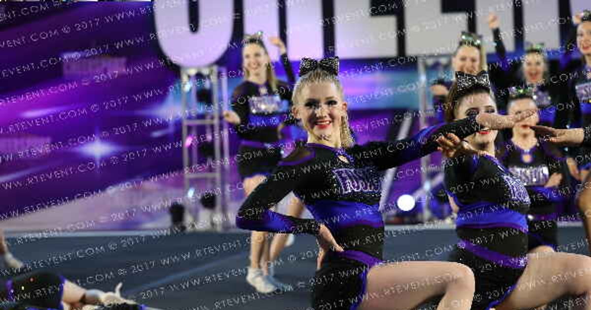 Arizona Fusion Cheer Blue Tide · Cheersport